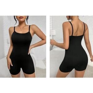 4 For $12 Temu Jumpsuit Romper, Black, XS